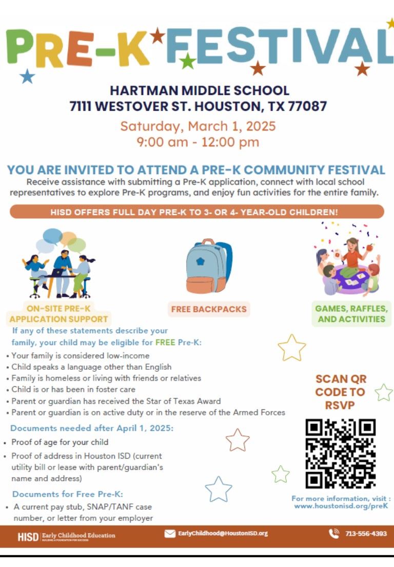  Pre-K Festival